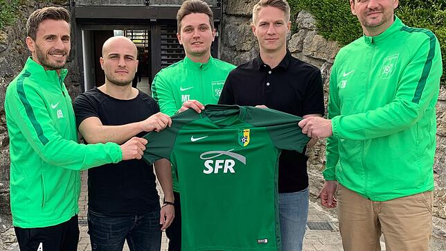 von links: Musah Musliu, Eike Elsasser, Matthias Tröndle, Lucas Eschbach und Thorsten Szesniak