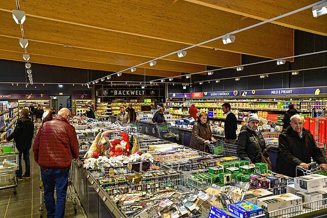 Bild 1: So sieht der neue Aldi in St. Georgen aus