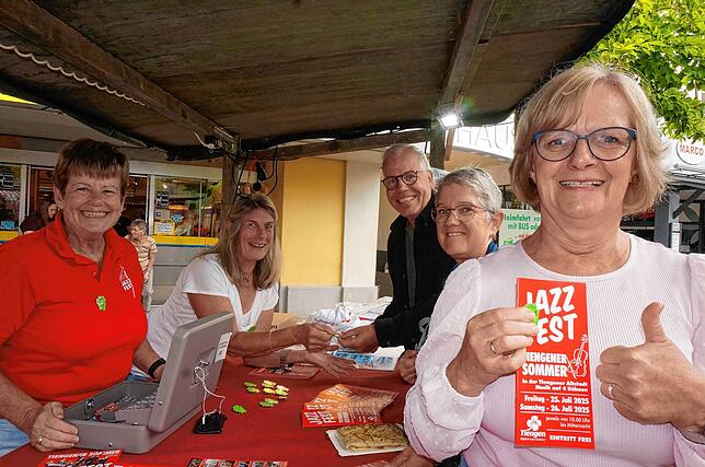 Bild 21: Tiengener Jazzfest verbreitet gute Laune