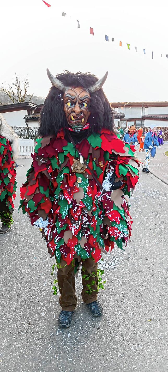 Bild 16: So schön war die gemeinsame Straßenfasnet in Oberlauchringen