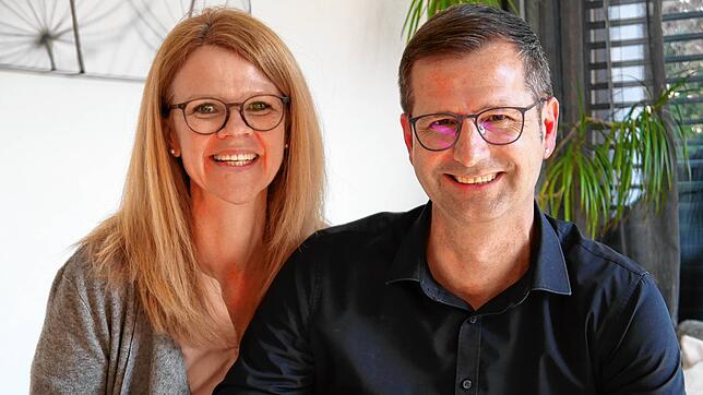 Die Unterstützung aus der Familie ist ihm gewiss: Patrick Stärk will am Sonntag, 14. März, neuer Bürgermeister von Mühlhausen-Ehingen ...