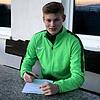 Rückkehr: Joshua Kopp vom Verbandsligisten FV Lörrach-Brombach begann einst beim SV Herten mit Fußball. Nun kehrt er als Aktiver zurück ...