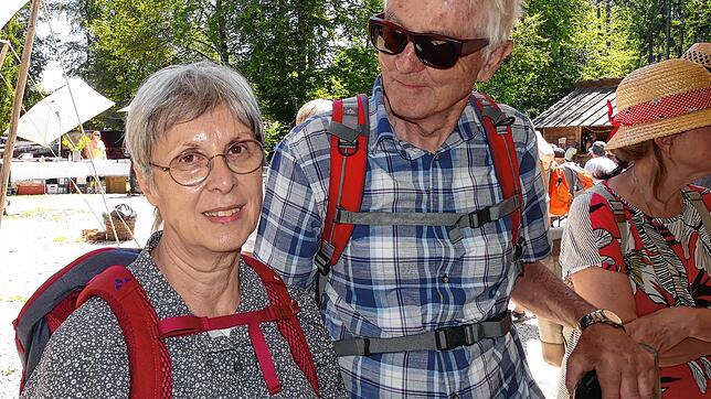 Beatrix u. Wolfgang Leypold aus Immenstaad besuchen jedes Jahr den Campus Galli