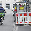 Solche Engpässe wie hier in der Bismarckstraße empfinden Radfahrer oftmals als gefährlich. In der Umfrage des Allgemeinen Deutschen ...