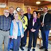 Bei der Generalversammlung (von links): Geehrter Josef Stecker, Kreisvorsitzender Karl-Heinz Mathiebe, Geehrte Ingunn Engelhardt, ...