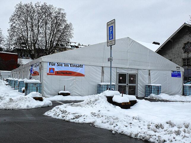 Das Impfzentrum in Frauenfeld