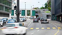 Der erste fest installierte Aargauer Blitzer ging 2020 im Stadtzentrum von Baden in Betrieb. Das Überschreiten der Höchstgeschwindigkeit ...