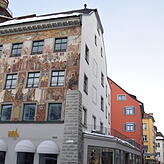 Neben diesem Haus befand sich im Mittelalter ein weiteres Gebäude. Davor stand ein Galgen.