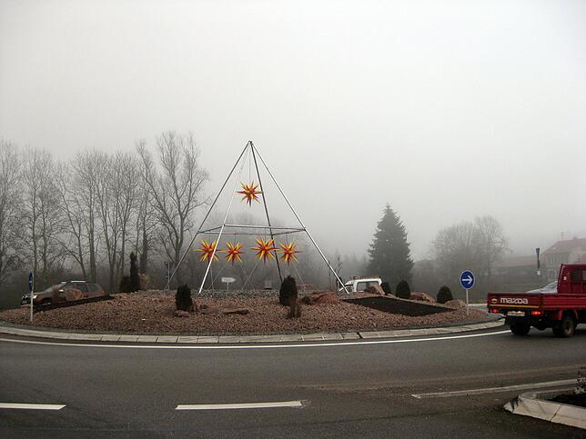 Noch ein Weihnachtsmotiv: Weißt du, wie viel Sternlein stehen...