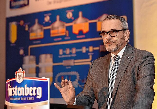 Fürstenberg-Geschäftsführer Georg Schwende hat rechtzeitig auf die Gefahren durch das Coronavirus reagiert. Bild: Fürstenberg Brauerei