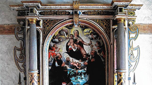 Der Renaissance-Altar vom Frauenberg, der heute im Kloster St. Georgen in Stein am Rhein steht.