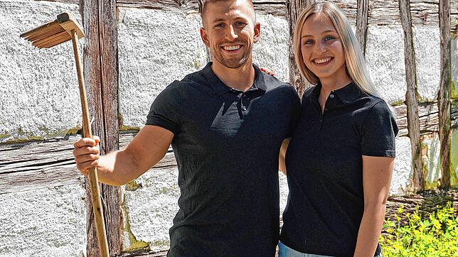 Nikolai Kleiner und Katja Wollschläger aus Salem haben mitten in der Corona-Krise den Online-Hofladen Frida Frisch gegründet.