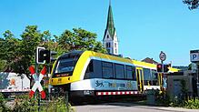 Kommt die Bodenseegürtelbahn, hier in Sipplingen, unter die Erde? Der Gemeinderat von Sipplingen ist von einer entsprechenden Studie ...