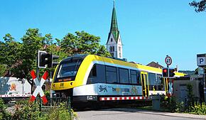 Kommt die Bodenseegürtelbahn, hier in Sipplingen, unter die Erde? Der Gemeinderat von Sipplingen ist von einer entsprechenden Studie ...