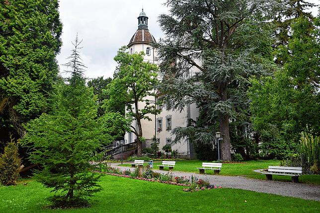 Schloss Schönau, einer der Anziehungspunkte für Touristen in Bad Säckingen.
