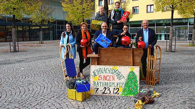 Die Veranstalter des Singener Weihnachtsmarktes freuen sich auf den Neustart der Veranstaltung im Dezember mit neuen Ideen.