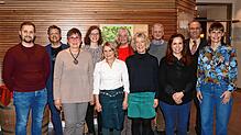 Sie kandidieren in Unterkirnach: von links Christian Beha, Alexis Klausch, Ingeborg Wimmer, Lena Mayer, Cornelia Ries, Sabine Wagner, ...