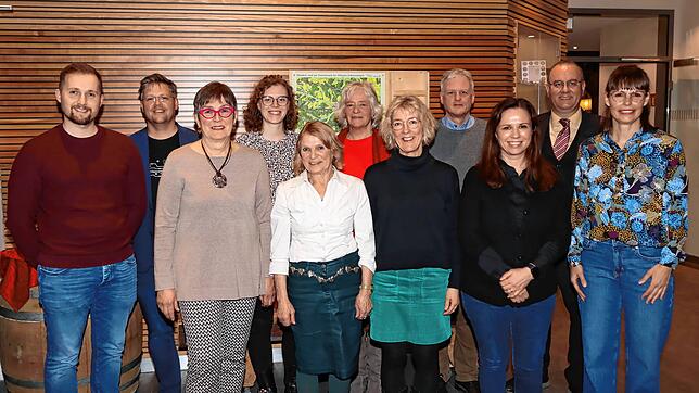 Sie kandidieren in Unterkirnach: von links Christian Beha, Alexis Klausch, Ingeborg Wimmer, Lena Mayer, Cornelia Ries, Sabine Wagner, ...
