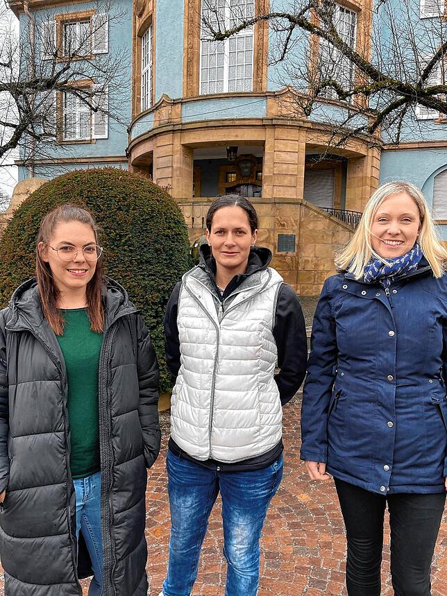 Saskia Braun (von links), Marianne Markwardt und Nadine Lux sind Teil einer Elterninitiative, die in Donaueschinger Kindertagesstätten ...