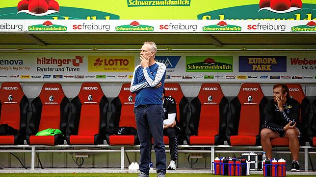 Freiburgs Trainer Christian Streich muss einige Abgänge kompensieren.