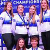 Die Europameisterinnen aus dem Hegau: (hinten, von links) der Aacher 4er mit Natalie Grote, Janina Setzer, Julia Matt und Hannah ...
