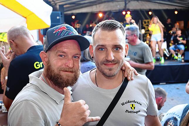 Bild 27: Feierlaune mit der Gretle-Band beim Dettinger Dorffest - hier gibt’s die schönsten Bilder
