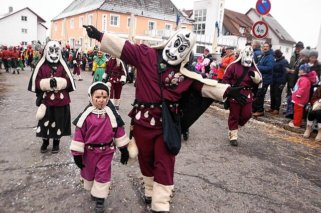 Bild 27: Mühlhofen im närrischen Ausnahmezustand