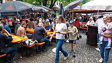 Das Allensbacher Seetorfescht war trotz schlechter Wetterprognose gut besucht – so auch am Sonntag mit Familienprogramm.