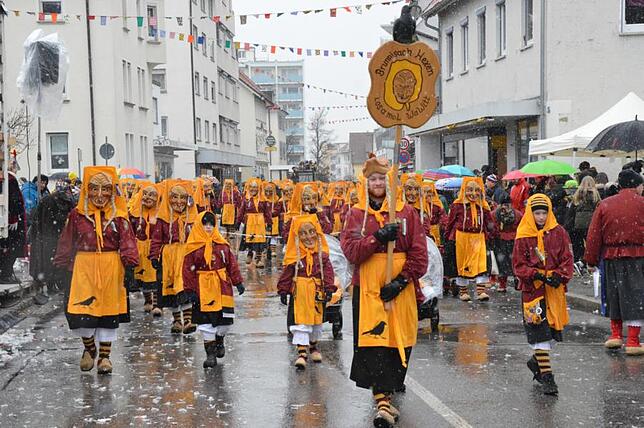 Bild 23: Bilder vom Narrensprung beim Ringtreffen des Alemannischen Narrenrings (Teil 3)