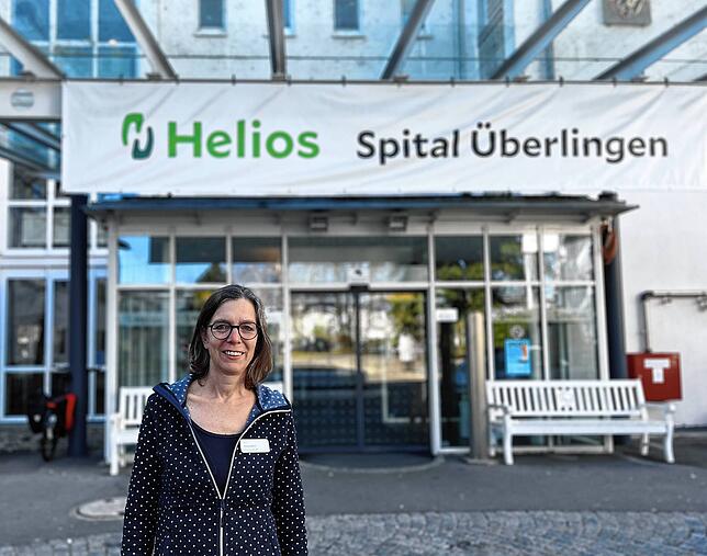Claudia Munk ist Hygienefachkraft im Helios-Spital.