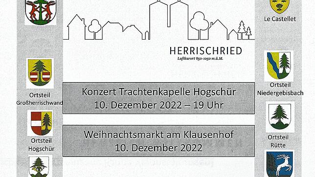So sieht ein Vorschlag der Gemeindeverwaltung Herrischried für neue Begrüßungsschilder an den Ortseingängen der Hotzenwaldgemeinde aus. ...