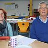 Claudia Hübsch, Bräunlinger Stadtjugendreferentin, bei einem Kaffee mit SÜDKURIER-Mitarbeiter Dagobert Maier im Verwaltungsbüro. Bild: ...