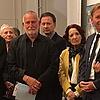 Bei der Vernissage der Ausstellung von Josef Briechle in Blois (vorn, von links): Markus Schmitt, Vorsitzender des ...
