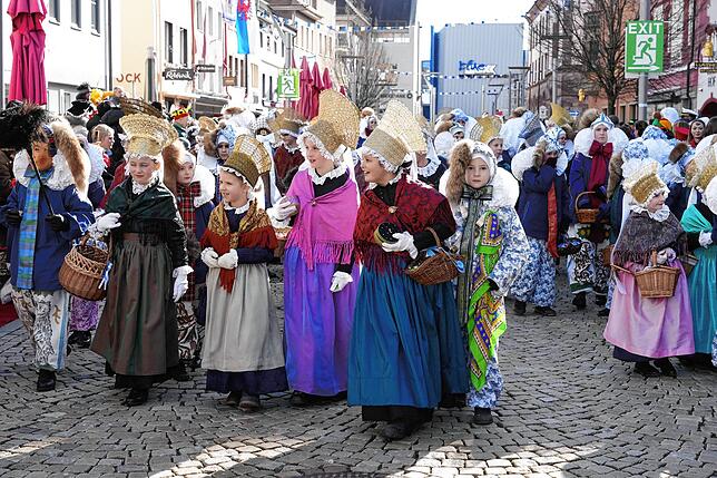 Bild 8: So schön war es am Dienstag beim großen Umzug in Villingen (Teil 1)