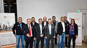 Die Referenten des zehnten Unternehmertreffs der WSW. Bild: Stefan Pichler