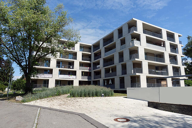 Die Spitalstiftung möchte seinen Mitarbeitern künftig mehr Wohnungen anbieten, hier auf dem Bild das Projekt auf dem Gelände der Stiftung.
