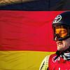 Anna-Lena Forster vor der deutschen Flagge bei den Para-Skiweltmeisterschaften Ende Januar in Lillehammer. Im März startet die ...