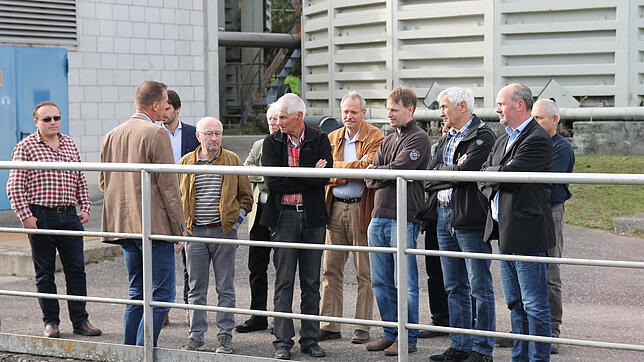 Bald schon wird sich das Bild der Albbrucker Kläranlage, wie sie von den Mitgliedern der Verbandsversammlung immer wieder begutachtet ...