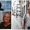 Petra Bender (rechts) engagiert sich seit vier Jahren als Patin für das Projekt Brückenbauer. Kerstin Lietzau begleitet das Programm als ...