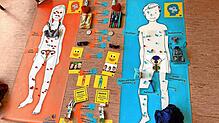 Projekttage bringen den Kindern der Dom-Clemente-Schule die Veränderungen während der Pubertät nahe.  Bild: Schule