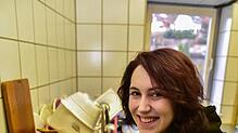 Julia Presti ist eine von vielen Helfern. Bild: Roland Sprich