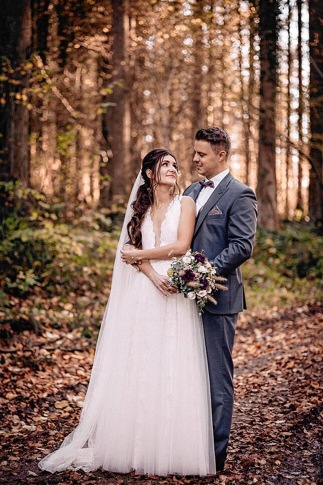 Ein Traumpaar feierte Traumhochzeit.
