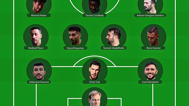 Das ist die beste Mannschaft der Hinrunde laut den Trainern aus der Landesliga