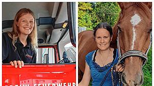 Lea Wimmer von der Feuerwehr Mönchweiler ist mit viel Freude bei den Lebensrettern dabei.