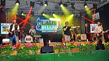 Bild : Vollgasstimmung war bei der Dirndl- und Lederhosenparty in Leimbach