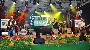 Bild : Vollgasstimmung war bei der Dirndl- und Lederhosenparty in Leimbach