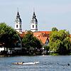 Im Strand- und Freibad in Bad Waldsee lässt es sich an heißen Sommertagen gut aushalten.