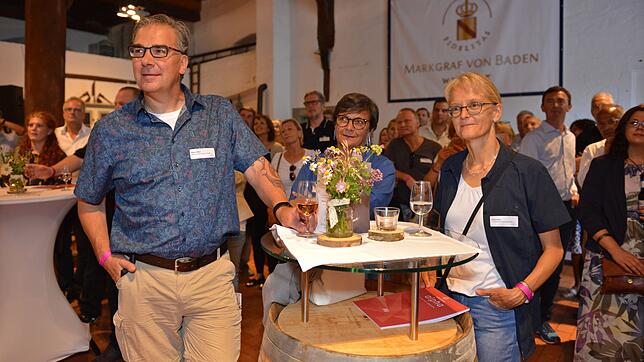 Landesgartenschau GmbH Überlingen: Roland Leitner, Petra Pintscher und Ulriike Leitner (von links).