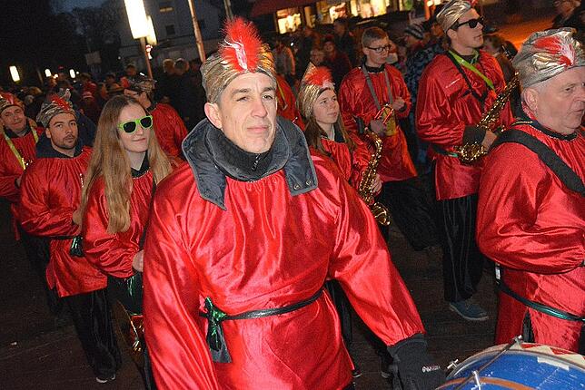 Bild 47: Narrentreffen der Urviecher-Zunft: Bilder vom Eröffnungsumzug (2)