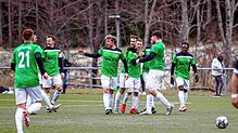 Torjubel beim FC Furtwangen, der die SG Marbach/Rietheim 2:1 besiegte.